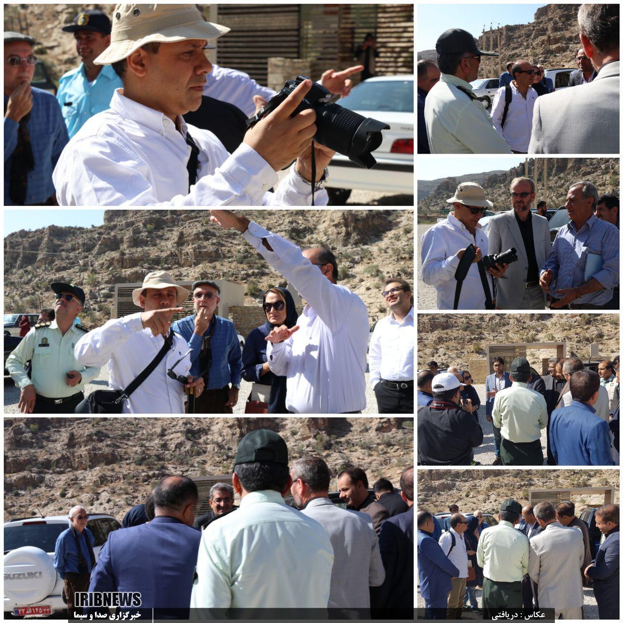 ورود ارزیابان یونسکو به شهرستان فیروزآباد استان فارس