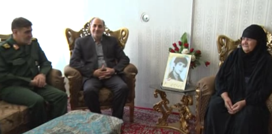 دیدار با خانواده های شهدای ترور در ایلام