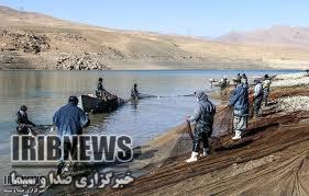 آغاز فصل صید ماهی از منابع آبی شهرستان مهاباد