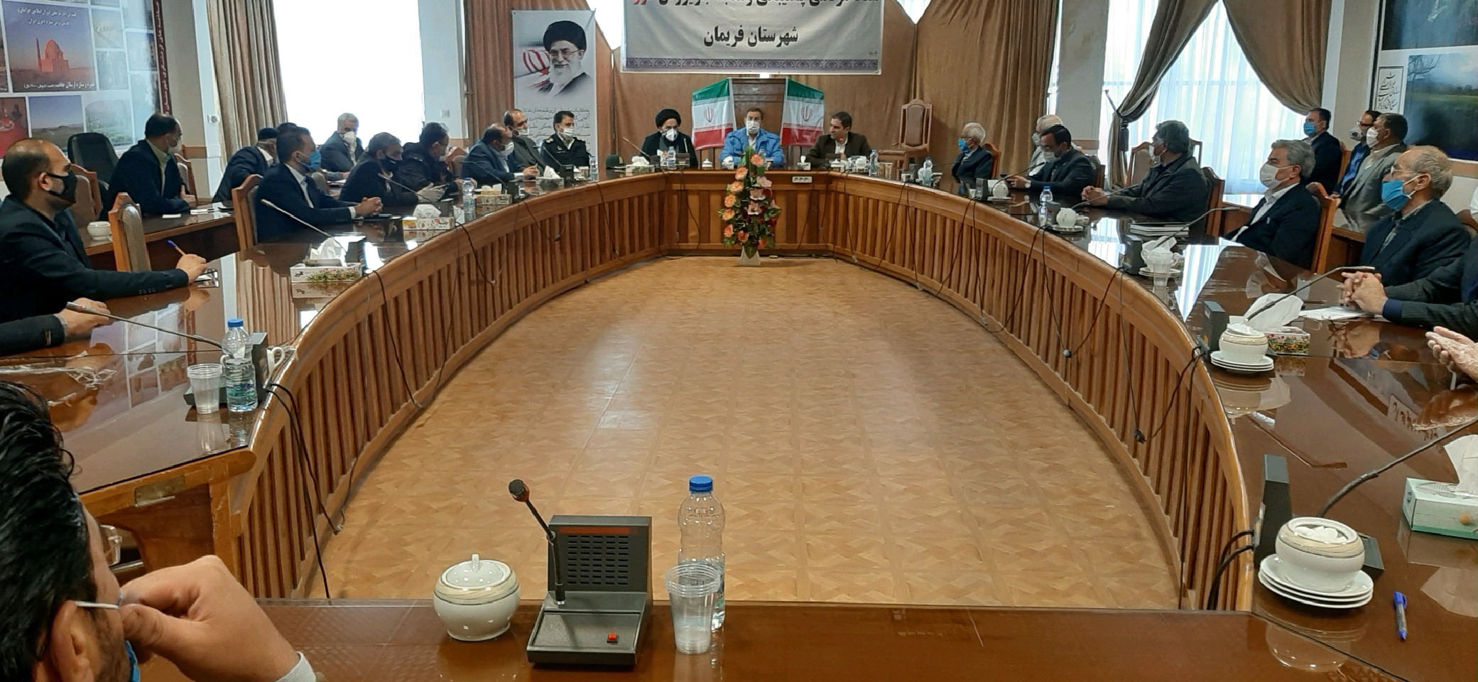 کمک 150میلیون تومانی صاحبان صنایع فریمان برای مقابله با کرونا