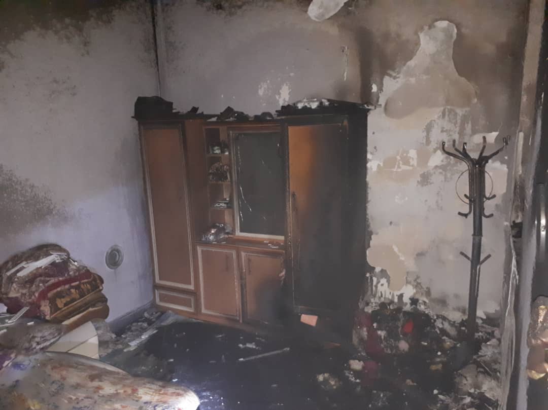 مهار حریق به در خانه