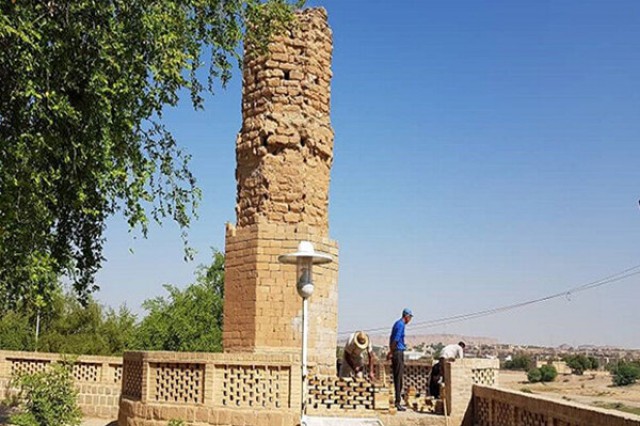 پایان مرمت میل کلاه فرنگی