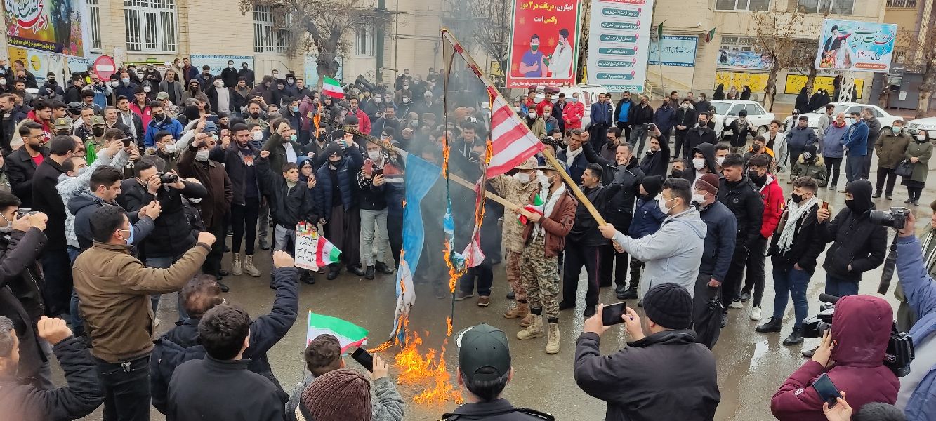 جشن ملی 1400 / راهپیمایی غرور آفرین جشن بزرگ 22 بهمن در آذربایجان غربی