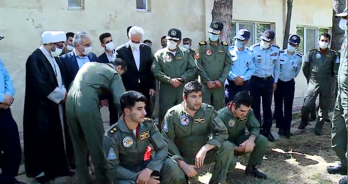 نخستین پرواز مستقل ۳  خلبان پایگاه شکاری تبریز