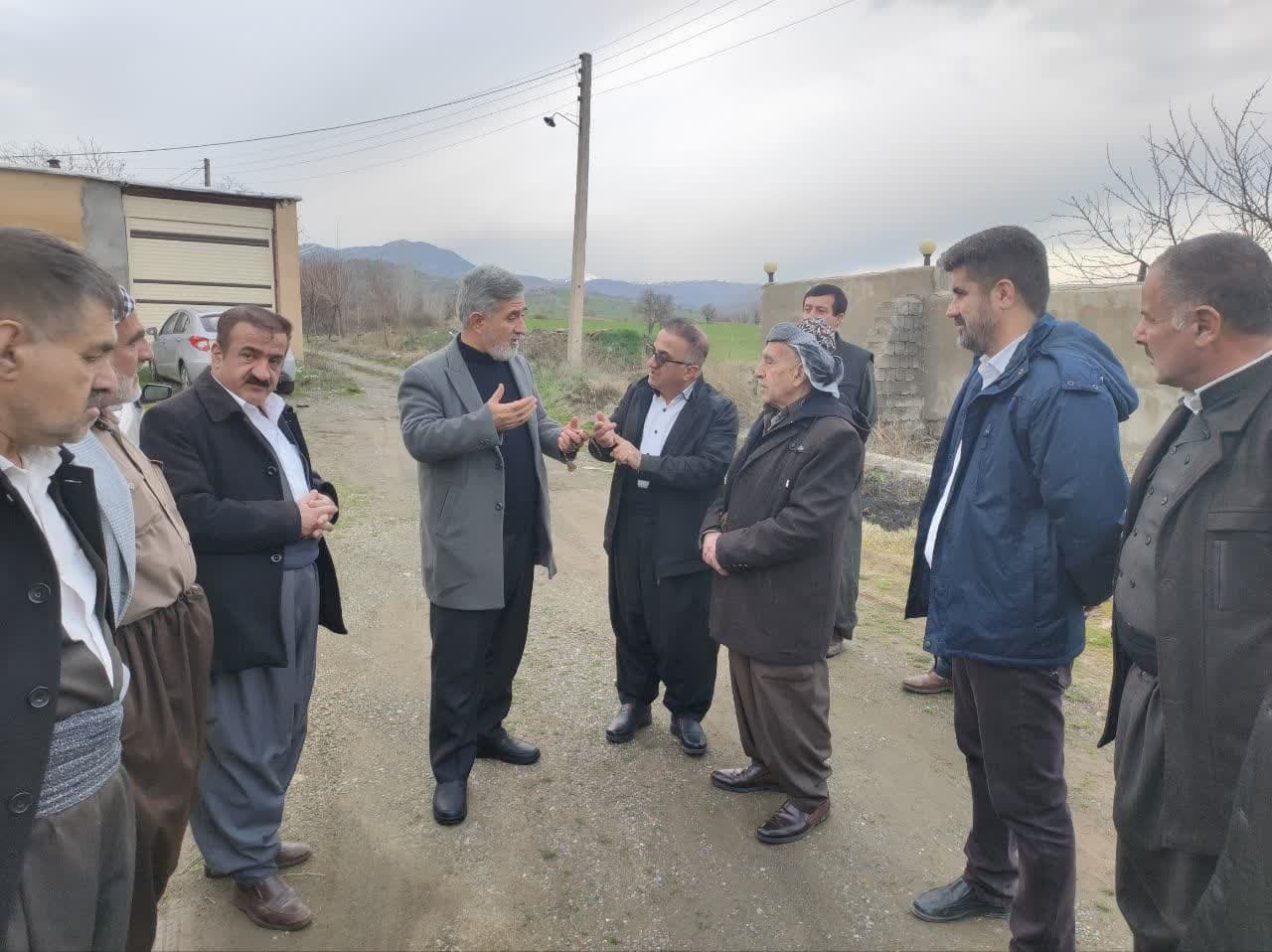 بازدید از دو روستای