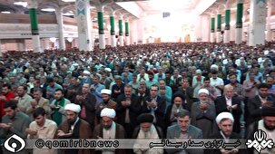 اقامه باشکوه نماز عید فطر در قم