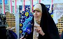 برپایی موکب حجاب دختران انقلاب در تهران