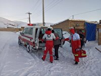 نجات جان مرد ۴۳ ساله در روستای عربشاه اوریات شهرستان تکاب 