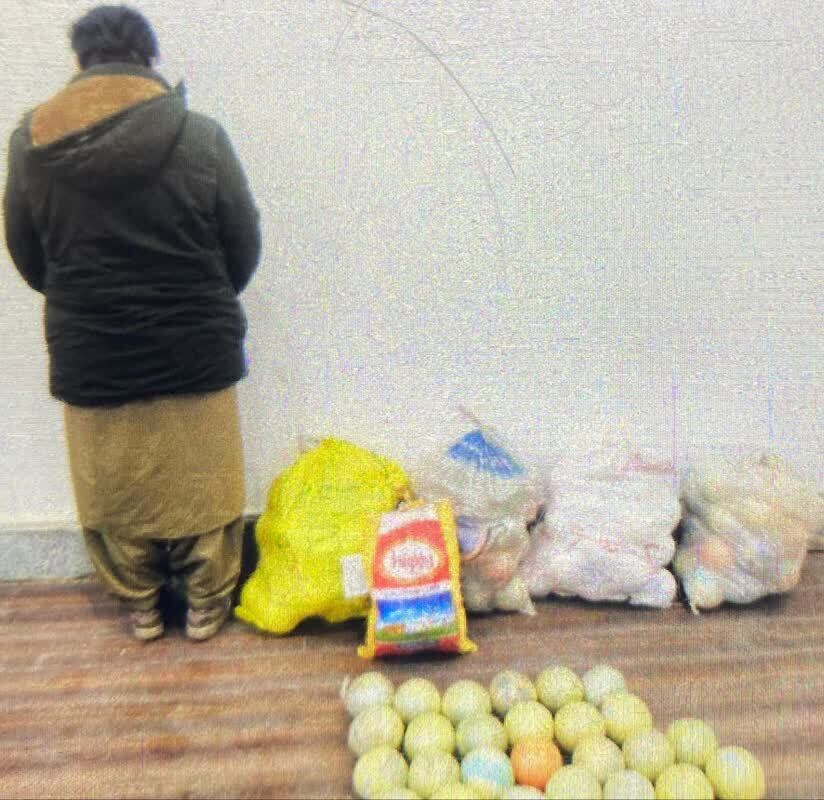 کشف ۱۵۹ کیلوگرم تریاک در بم