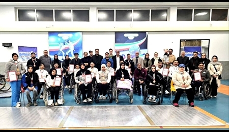 نخستین رقابت پاراشمشیربازان برای تیم ملی نخستین رقابت پاراشمشیربازان برای تیم ملی