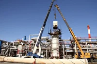 افزایش دریافت و تولید گاز در پالایشگاه شهید هاشمی‌نژاد