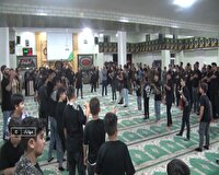 عزاداری و سوگواری ماه محرم درمساجد امام حسین(ع) و محمدرسول الله(ص) تیپ 364 شهید نصیرزاده ارتش در مهاباد