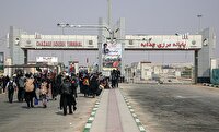 تردد روزانه بیش از هزار و ۵۰۰ زائر عتبات عالیات از مرز چذابه