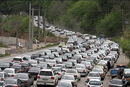 ترافیک سنگین در محور‌های شمالی کشور