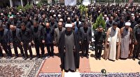 اقامه نماز عشق در ظهر عاشورای حسینی در همدان