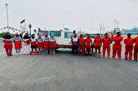 اختصاص یک دستگاه آمبولانس به جمعیت هلال احمر چابهار