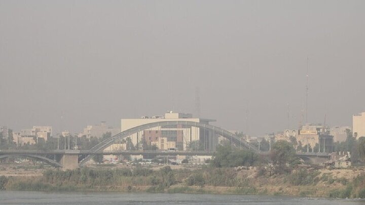 افزایش ذرات آلاینده در ۱۲ شهر خوزستان