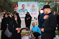 ادای احترام قالیباف به شهدای اقتدار ایران