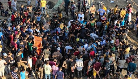 قتل عام فلسطینیان بی گناه در صف غذا