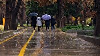 رگبار باران و رعد و برق در ۱۷ استان