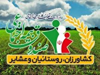 خبر خوش صندوق بیمه برای کشاورزان