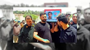 تشییع شهید محمدمرصاد مومنی طامه