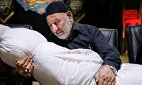 مراسم تشییع پدر شهید محمد عشقی‌پور در زنجان