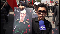 حضور پررنگ نوجوانان همدانی در تشییع شهید شادمانی
