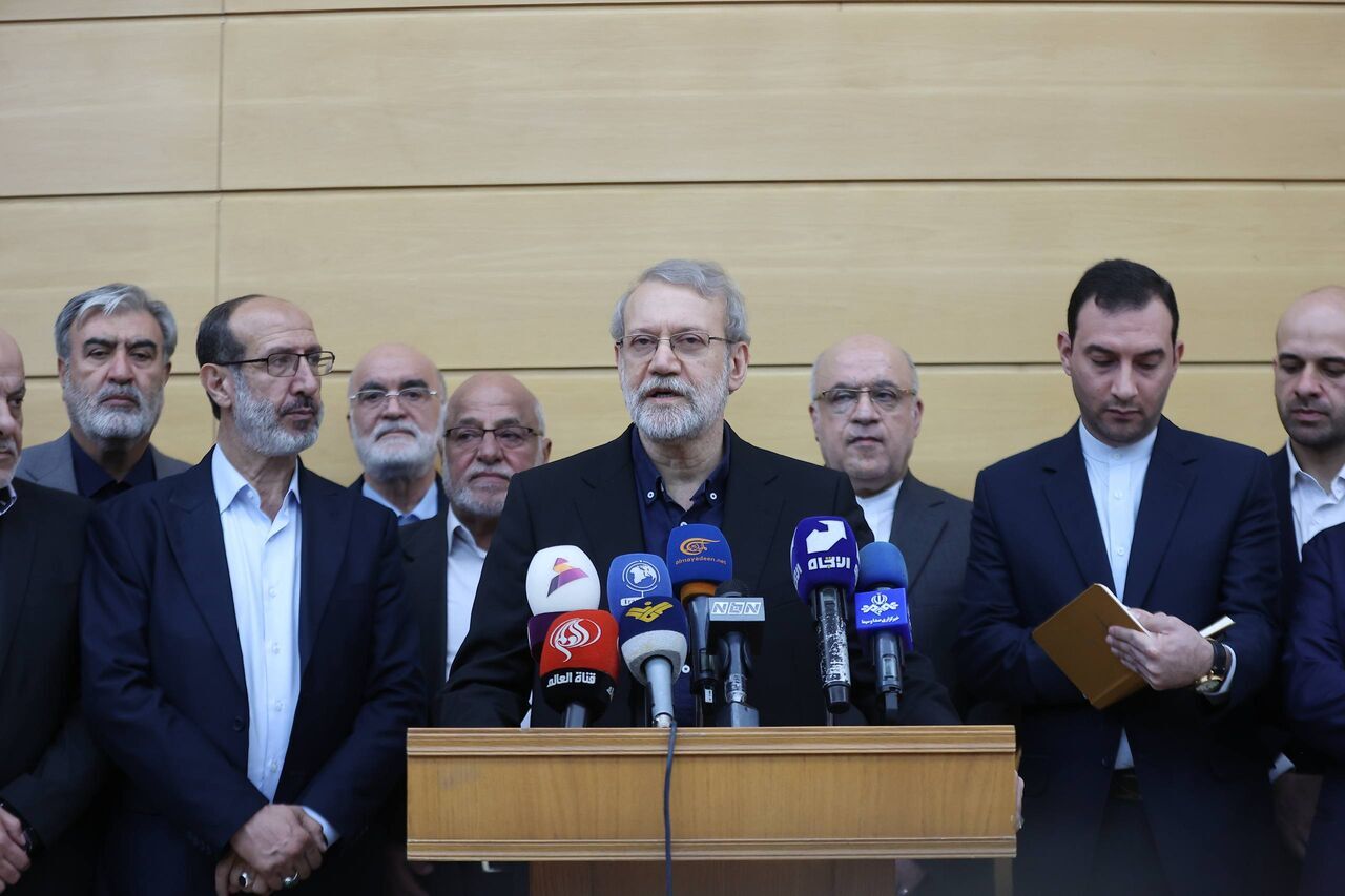 *** لاریجانی: برای همه روشن شد رژیم صهیونی به هیچ کشوری رحم نمیکند *** لاریجانی: برای همه روشن شد رژیم صهیونی به هیچ کشوری رحم نمیکند