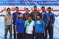 کسب ۲ مدال نقره و برنز قایقرانان کردستانی