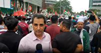 راهپیمایی ضد صهیونیستی - آمریکایی در مالزی