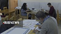 آیین پایان جشنواره خوشنویسی قلمهای طلایی در شهرضا