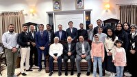 دیدار معاون وزیر خارجه کشورمان با گروهی از ایرانیان مقیم هانوی