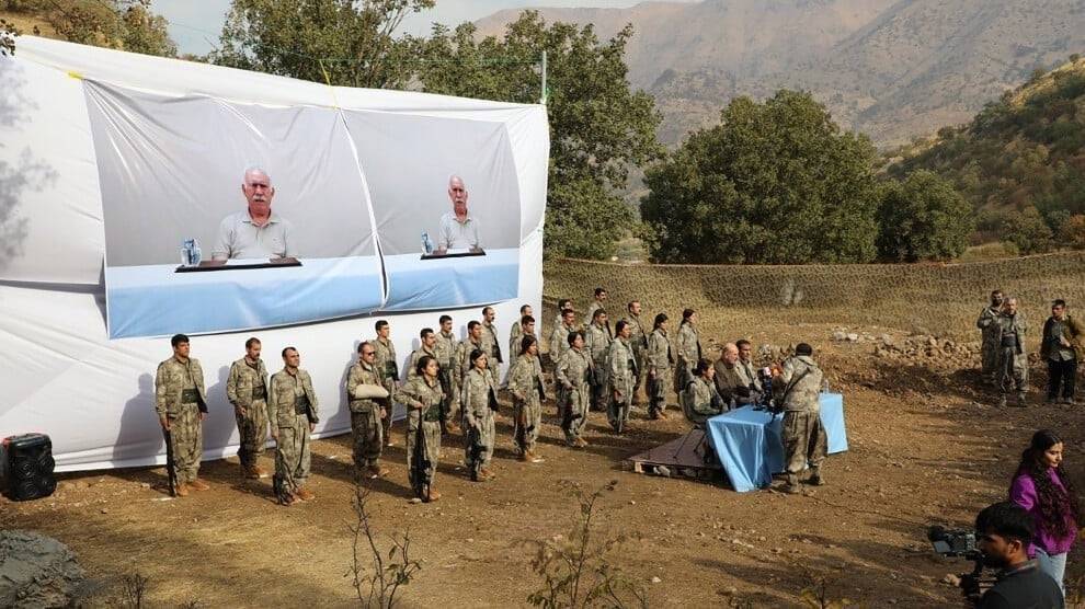 پکک نیروهایش را از ترکیه خارج کرد پکک نیروهایش را از ترکیه خارج کرد