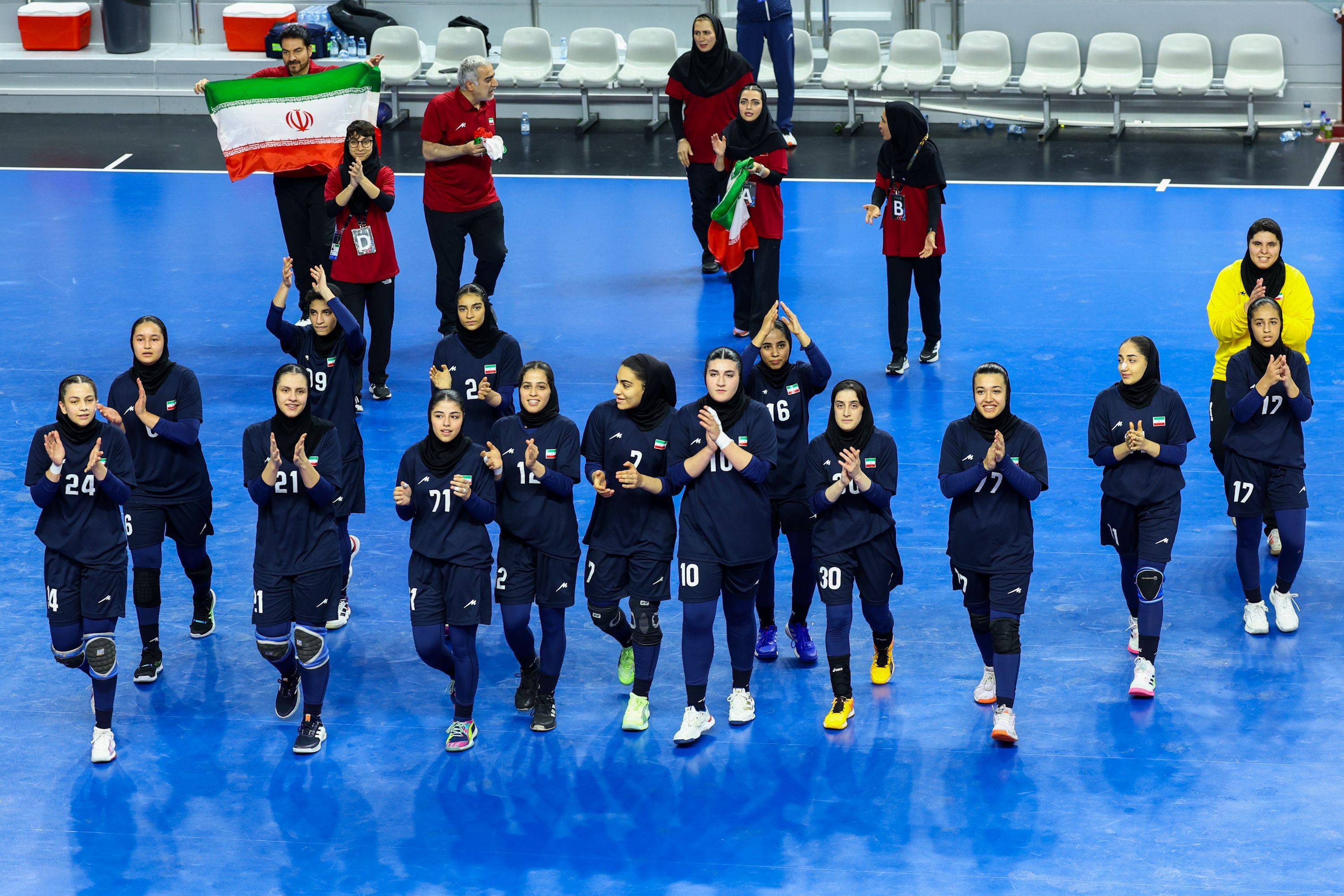 بازی‌های آسیایی جوانان؛ قهرمانی دختران هندبال ایران شیرین‌تر شد