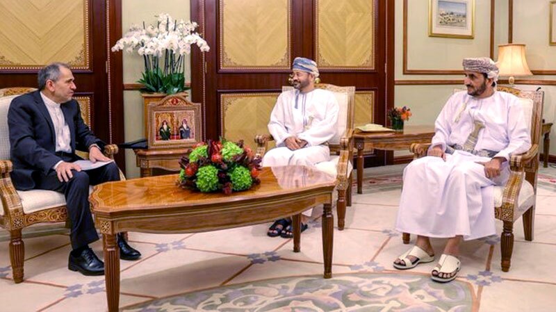 رایزنی تخت روانچی با وزیر خارجه عمان
