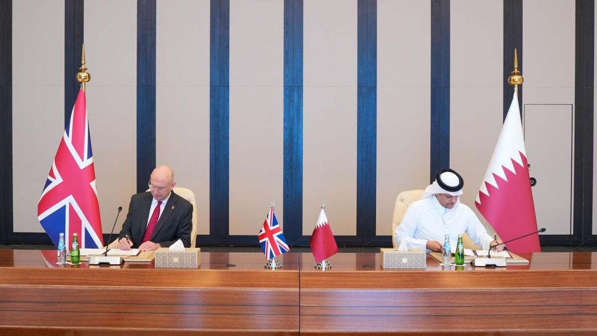 انگلیس و قطر توافق دفاعی جدید امضا کردند انگلیس و قطر توافق دفاعی جدید امضا کردند