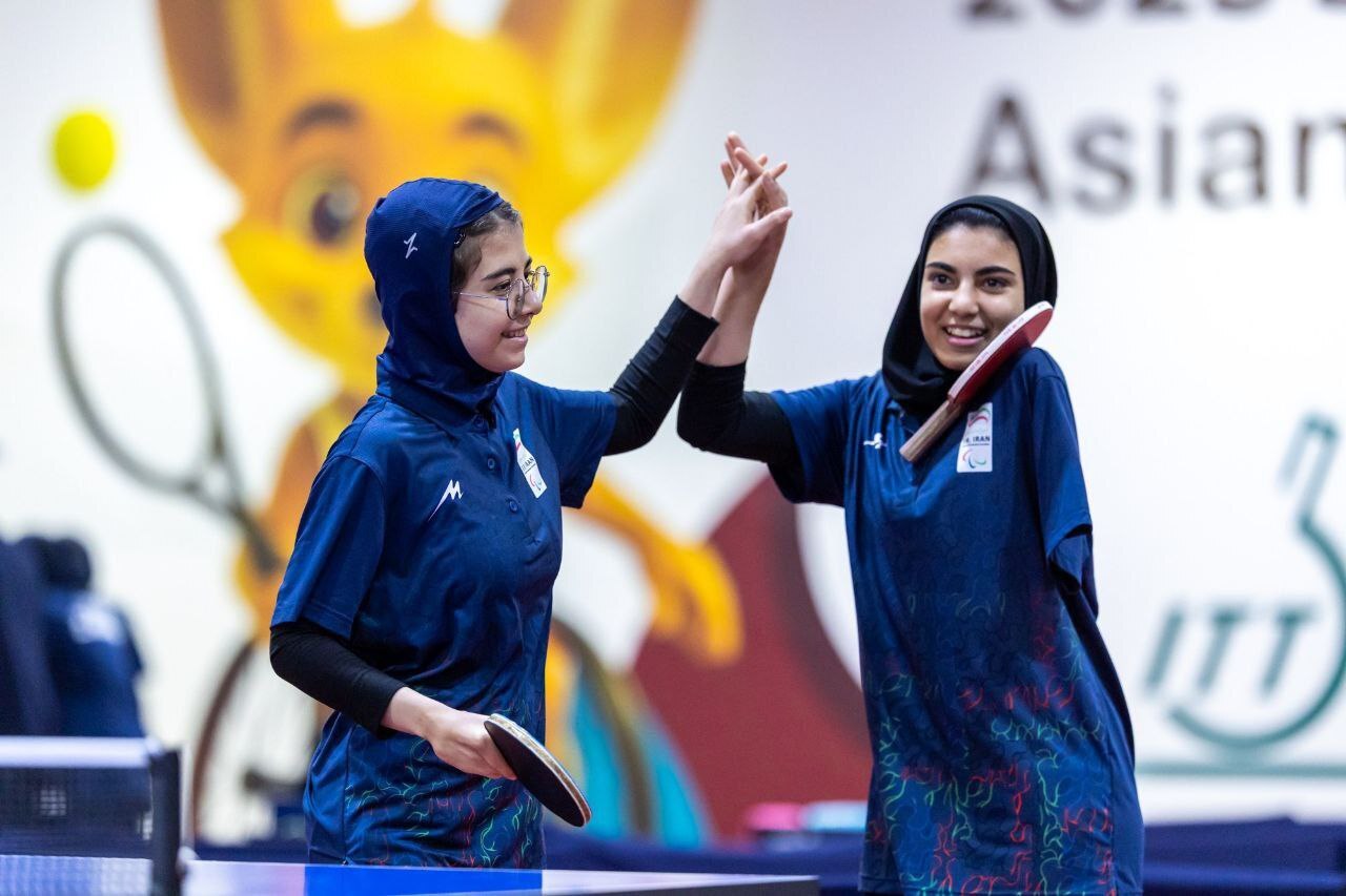 ­تنیس روی میز پاراآسیایی جوانان؛ ثبت ٣ پیروزی و ٤ شکست برای نمایندگان ایران