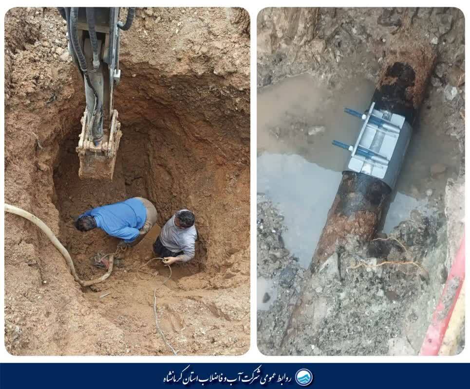 آب آشامیدنی  ۷ روستای جوانرود دوباره پایدار شد