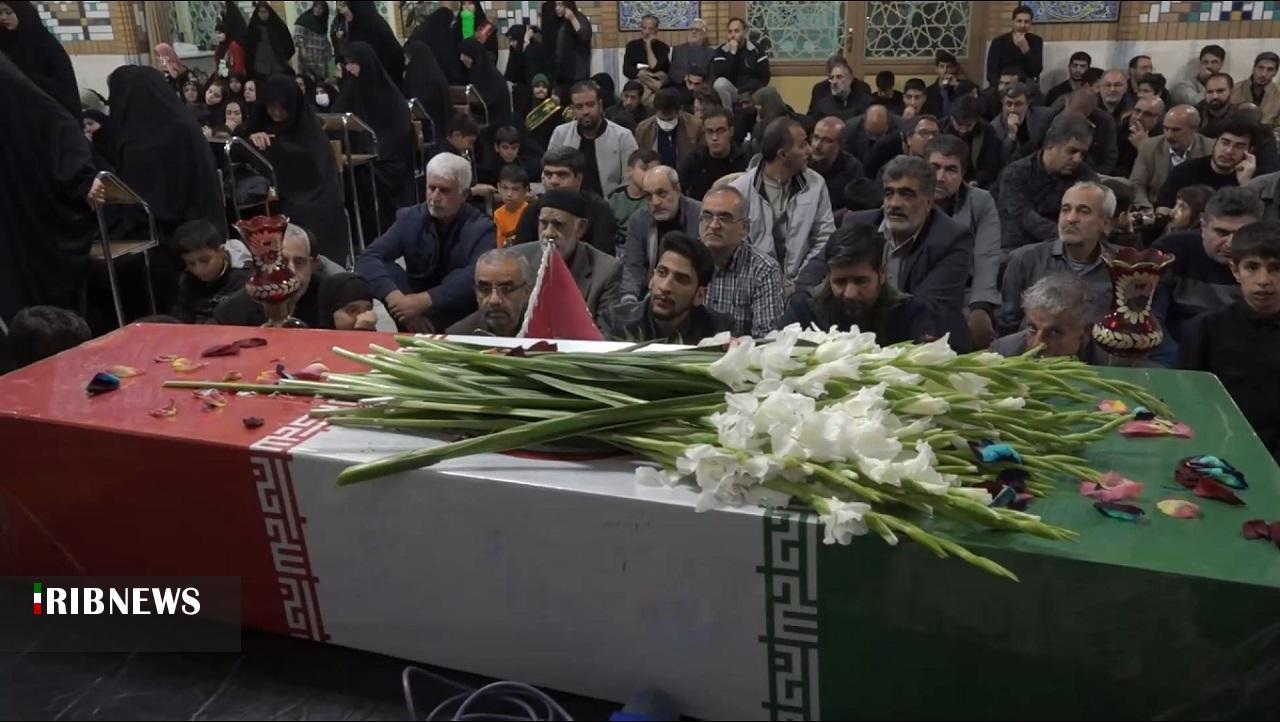 آیین استقبال از پیکر مطهر شهید گمنام در بیجار آیین استقبال از پیکر مطهر شهید گمنام در بیجار