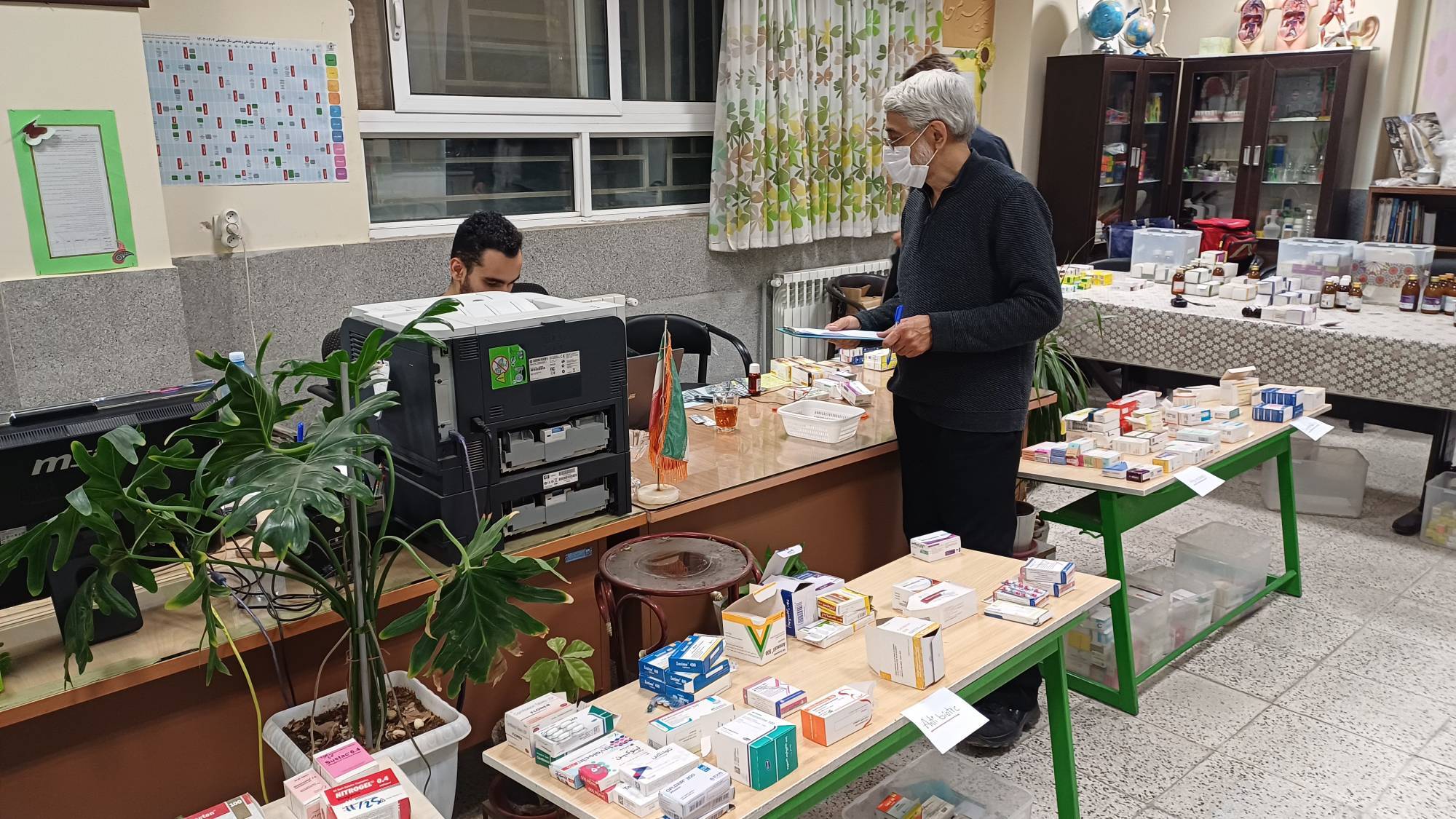 برگزاری اردوی جهادی سلامت در روستای باغشن گچ نیشابور