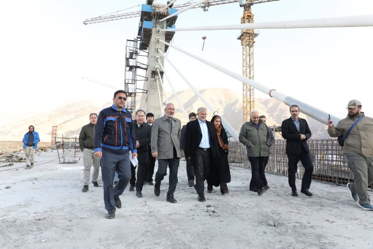 پل عظیم آزادراه شمالی کرج تا پایان سال به بهرهبرداری میرسد پل عظیم آزادراه شمالی کرج تا پایان سال به بهرهبرداری میرسد